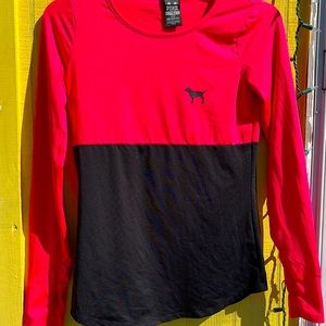 Victoria’s Secret Pink Althletic Shirt with Thumb Holes